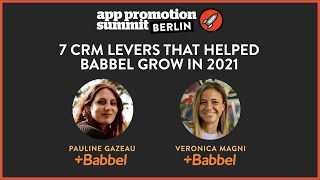Babbel's Growth and the 7 CRM Levers